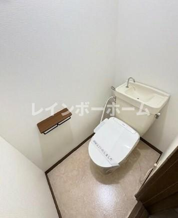 ジュネパレス流山のトイレ|落ち着いたトイレです