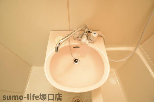 セレコート南立花の洗面所