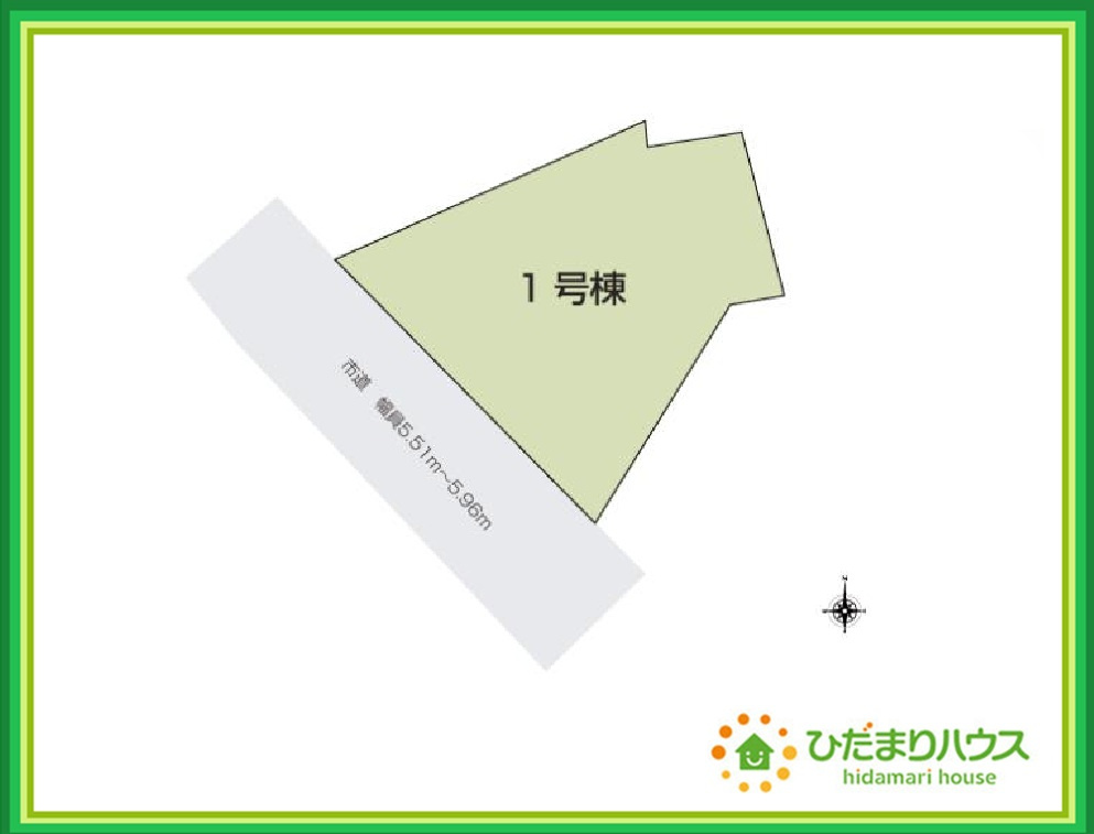 いわき市内郷御台境町　新築戸建の区画図|スーパー・コンビニ至近で、お買い物に便利な立地です(#^^#)
