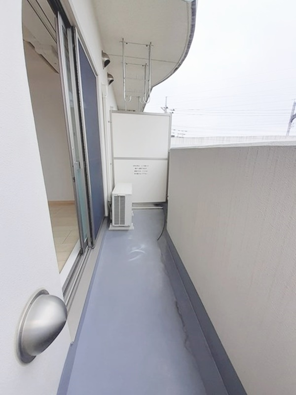 クラールアンジュのバルコニー
