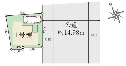 明石市船上町　全1棟　新築戸建の周辺