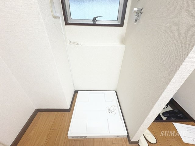 横山マンションの設備|室内洗濯機置き場です☆