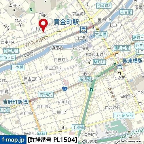 ロックヒルズ前里町の地図
