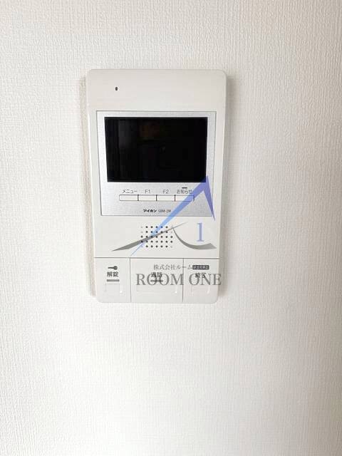 シャンポールⅢのセキュリティ|モニター付きインターホンです。