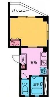 ルネッサ森下の間取り|間取りです。