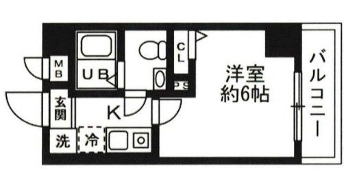 ルミエル本八幡 の間取り|間取りです。