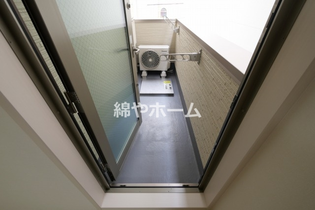 フジパレス深江橋南Ⅱ番館のバルコニー|バルコニーからの眺めを楽しみながら食事をしませんか