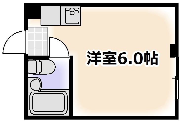 メゾン美樹の間取り