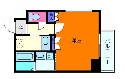 ドゥヴェル甲南の間取り