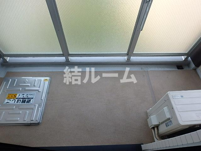 板橋区富士見町の賃貸マンションのバルコニー