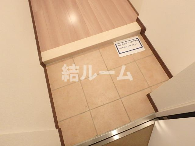 板橋区富士見町の賃貸マンションの玄関