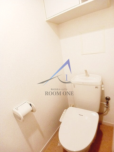 ラポール西大島　ウエストのトイレ|トイレです。