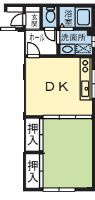 クレッセントハイムの間取り|間取りです。