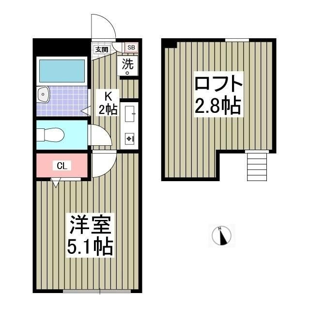 サンシャイン１１の間取り