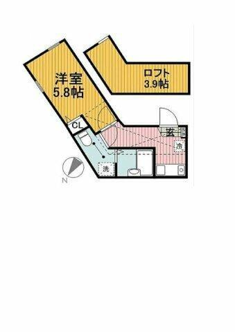 ハピーハイツの間取り