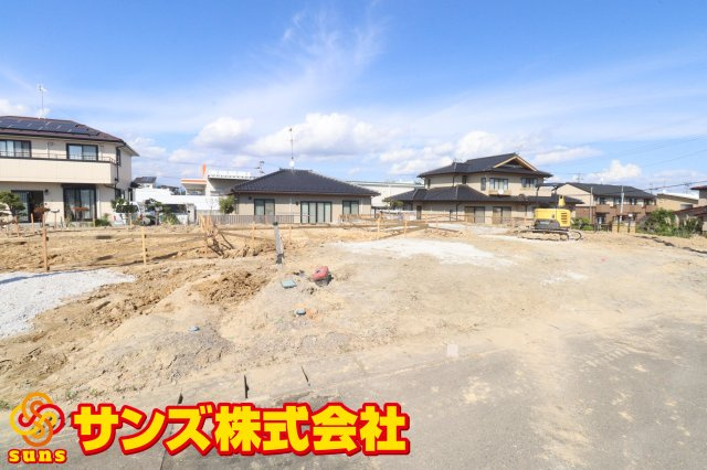 郡山市富田西６丁目　　　4号棟　　富田小学校、富田中学区の外観|南西側から見た外観♪