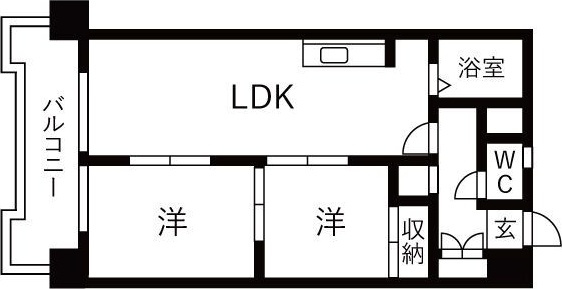 第6協和ビルの間取り