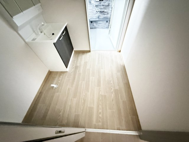 フジ・マンションの洗面所