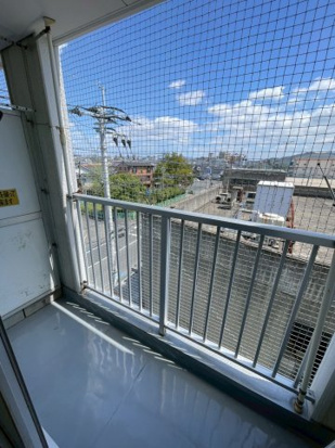 プロスパーヤマシタⅡのバルコニー|広々としたバルコニーです