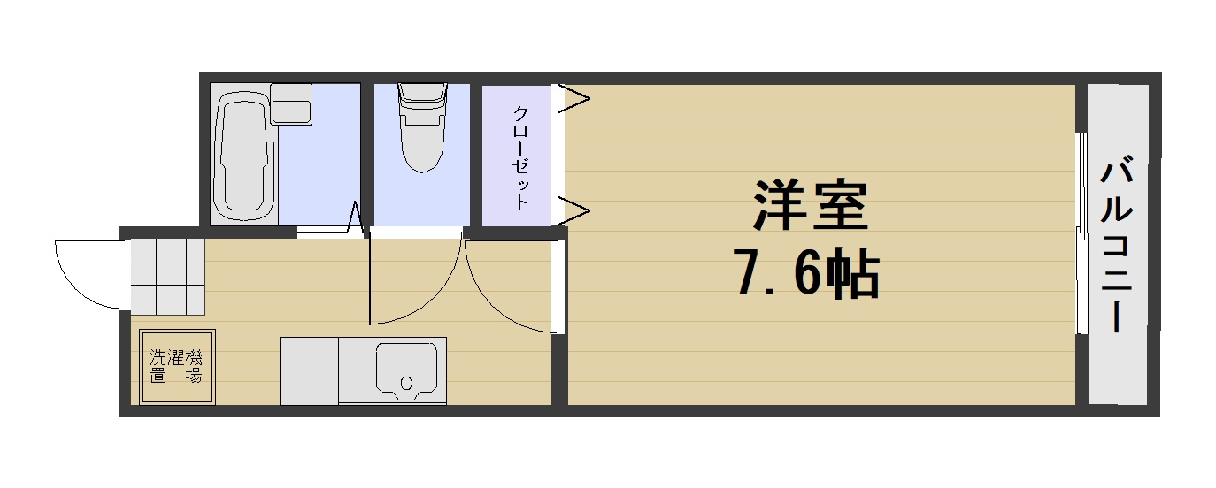 フロントステーション西川原の間取り