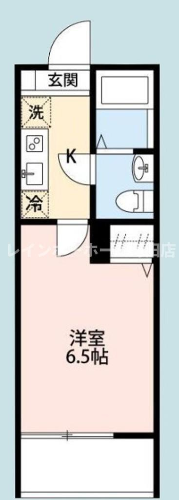 アザーレ・クオン海老名※初期費用分割あと払いサービス利用可能物件の間取り