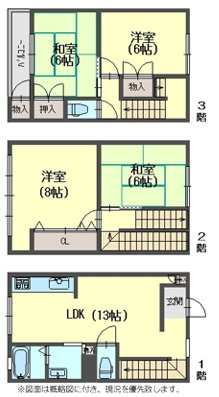 明石市荷山町の間取り