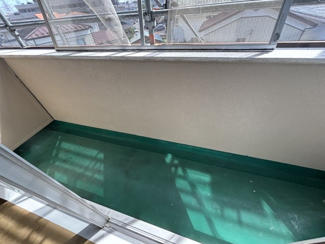 第二今泉コーポのバルコニー