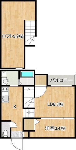 コアスクエアIIの間取り