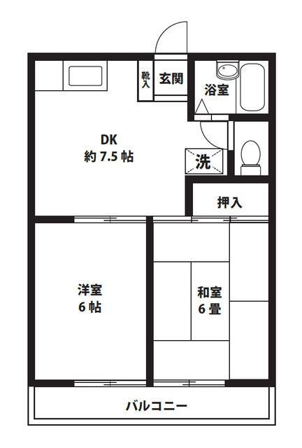 ハイツフォレストの間取り