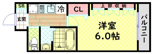 【間取り】 | プレサンス桜川グロワール