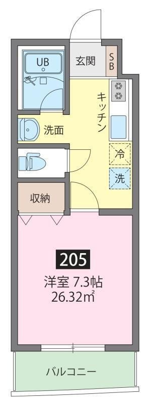 リヴェール石川台の間取り