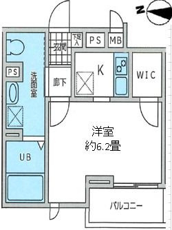 フルールバロン八王子の間取り