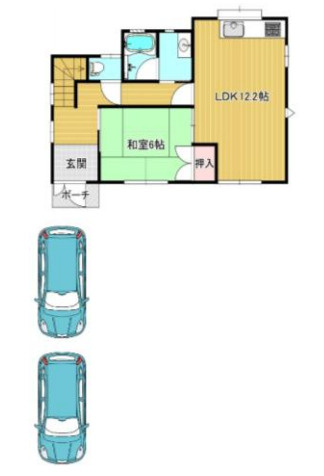 さいたま市見沼区大和田町2丁目　中古戸建の区画図