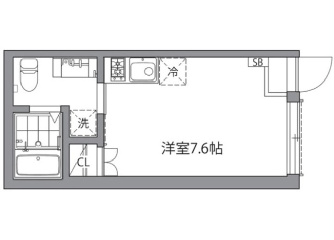 【間取り】 | グランエッグス新大塚E