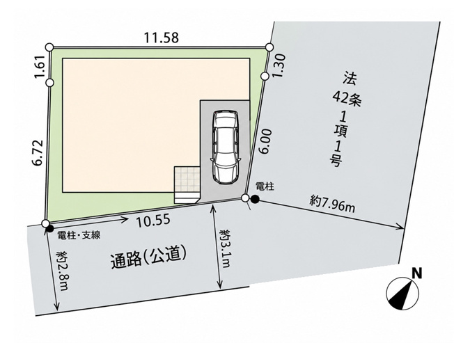 【区画図】 | 北烏山3丁目＿新築戸建て