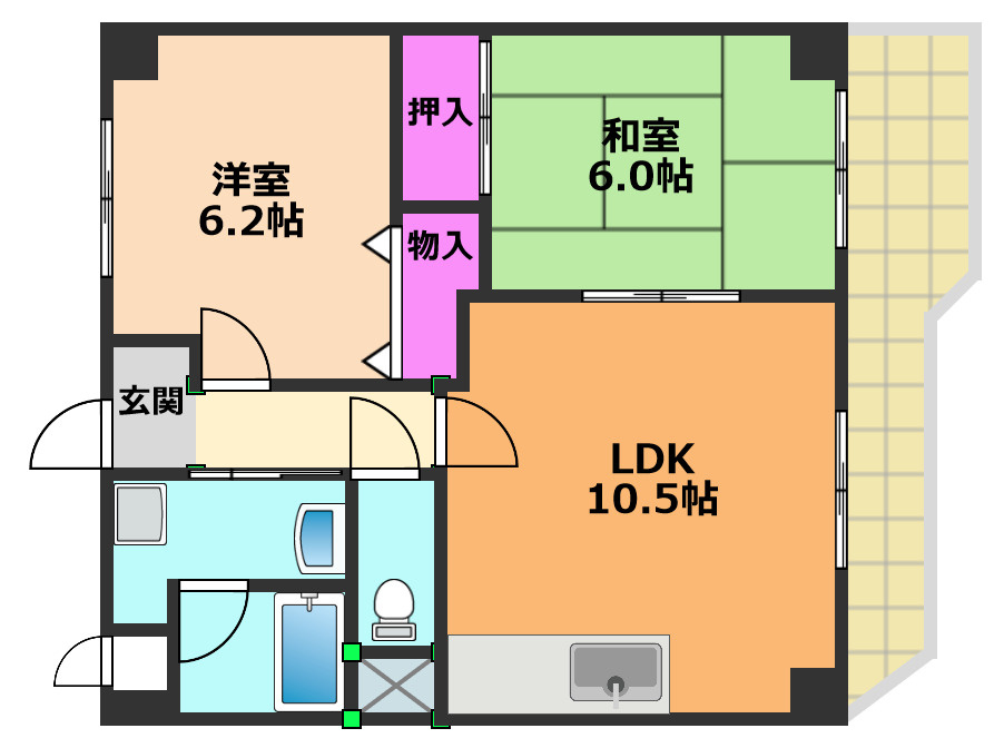カンタービレの間取り