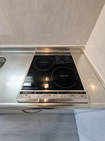 PINO甲東園のキッチン|2口IHコンロ