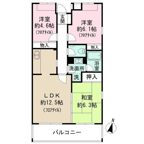 【間取り】 | プラムハイツ澤田
