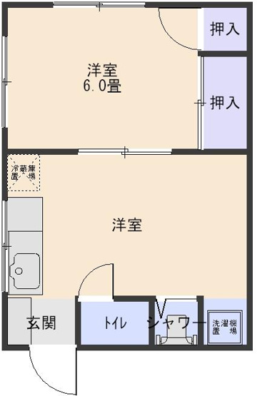 【間取り】 | 静翠荘 | 間取り図。