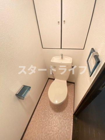 大阪市淀川区東三国６丁目の賃貸マンションのトイレ