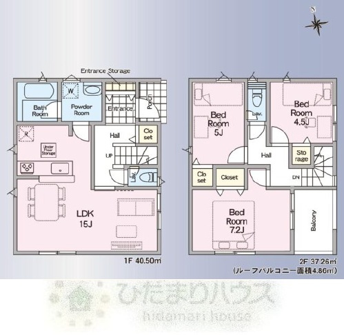 野田市蕃昌第2　新築戸建　3号棟の間取り|3LDK+カースペース1台分（車種により異なる場合がございます。）