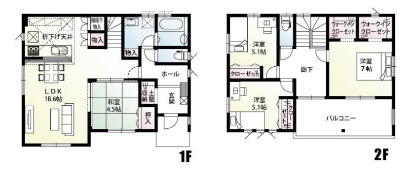 鴻巣市宮地5丁目　新築一戸建て　3区画　02