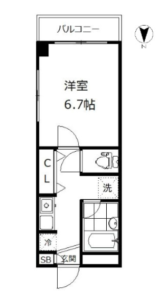 殿山IVYの間取り