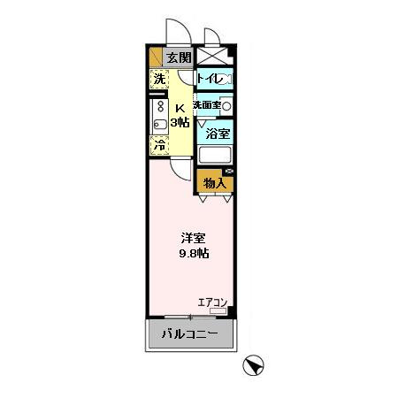 ラ・ヴェーヌの間取り