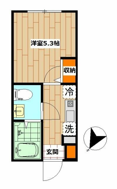 サンテラス鶴間の間取り