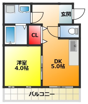 【間取り】 | KSレジデンス上新庄