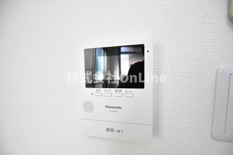 東大阪市小若江２丁目の賃貸マンションのセキュリティ
