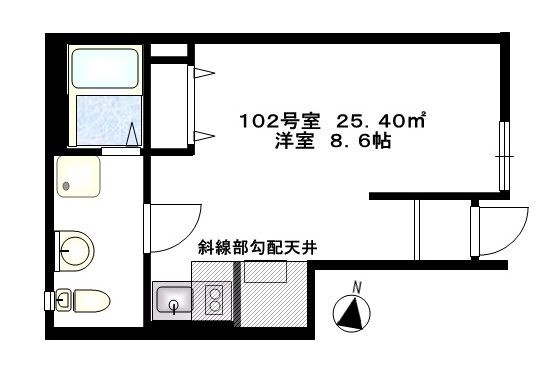 b’CASA Koiwaの間取り