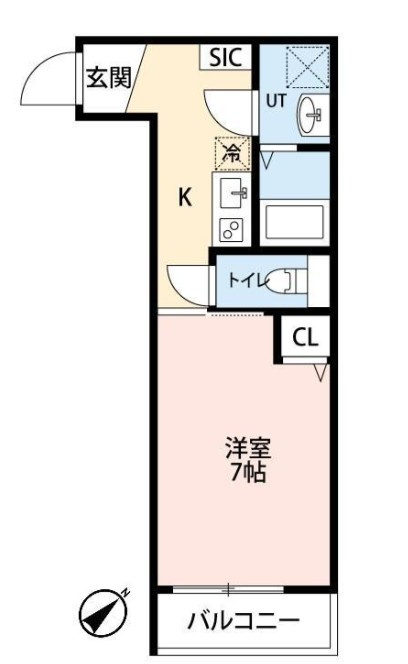ル・カンフリエ新松戸の間取り