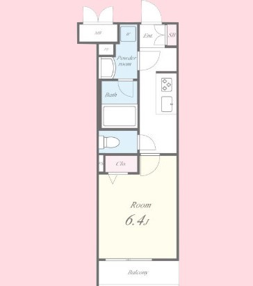 UKマンションの間取り